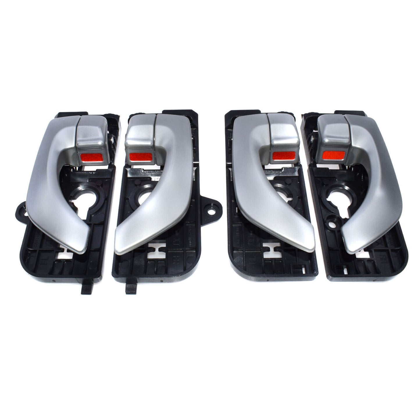 for Hyundai Sonata 2.4L 3.3L Silver Interior Inner Door Handles Set of 4 NEW