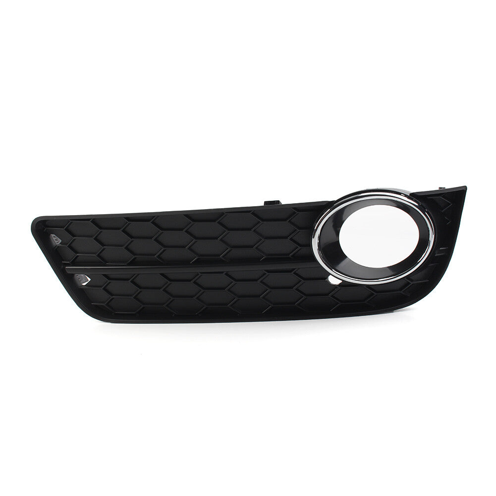 Front Bumper Fog Light Grille Cover With Chrome Ring Left for Audi A5 2008-2011