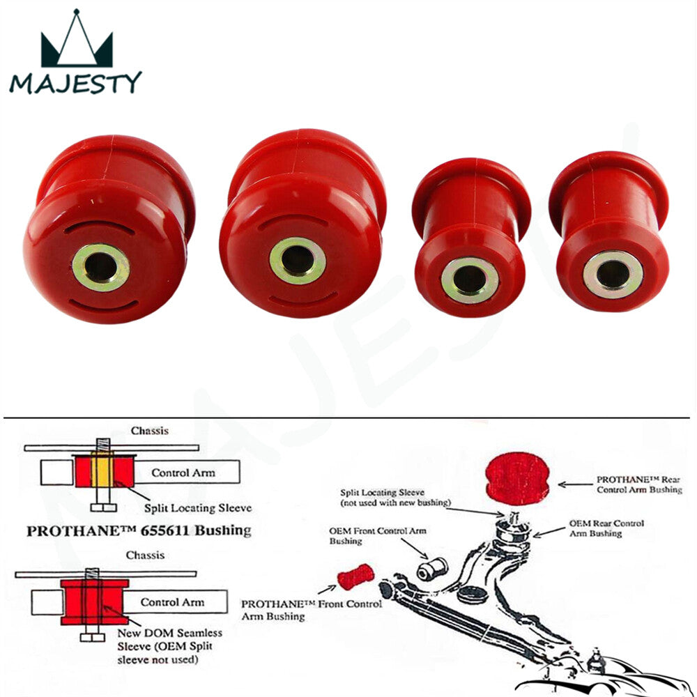 Polyurethane Lower Control Arm Bushings for Honda for Civic 01-05 for Acura RSX 02-06 RD