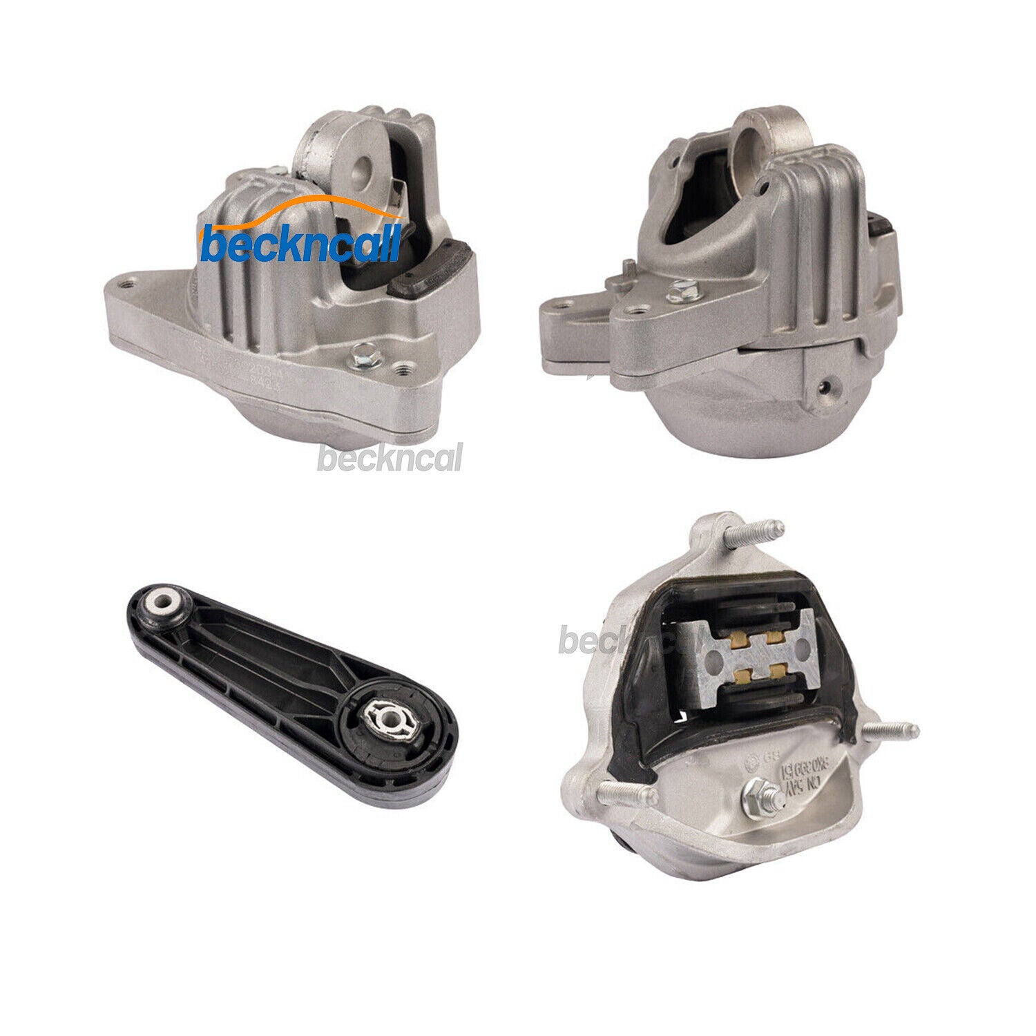 Engine  Trans Mount Set 4Pcs fits 2015-2018 for Porsche Macan 3.0L 3.6L Base Sport