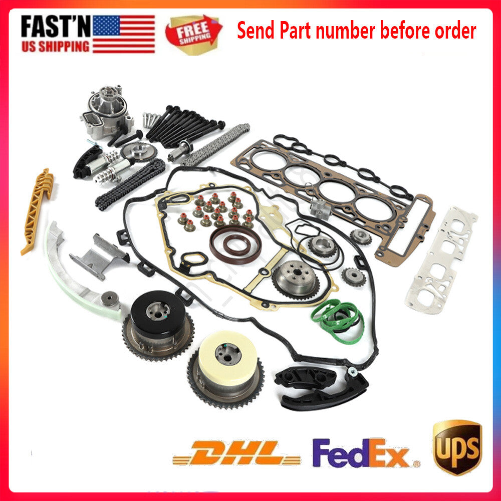 1 Set TiTiming Chain Kit Head Gasket Bolts Set For 2009-2016 GM Ecotec 2.0L 2.4L