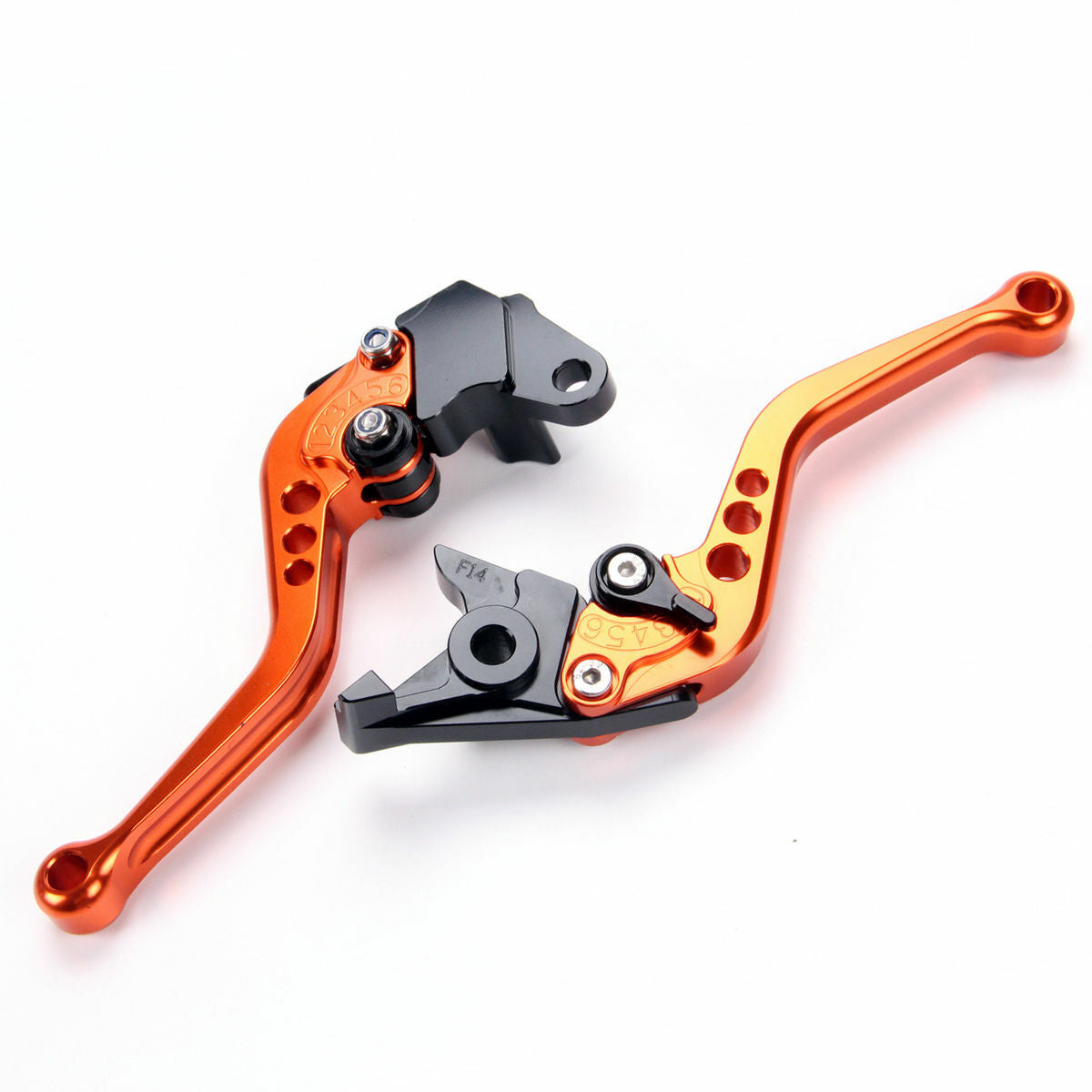 For 1090 Adventure/R 17-18 690 Du/ke Orange Short Brake Clutch Motorcycle Levers