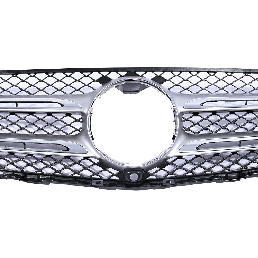 Chrome Front Bumper Grille 2538802100 For 2016-2019 for Mercedes-Benz X253 GLC300