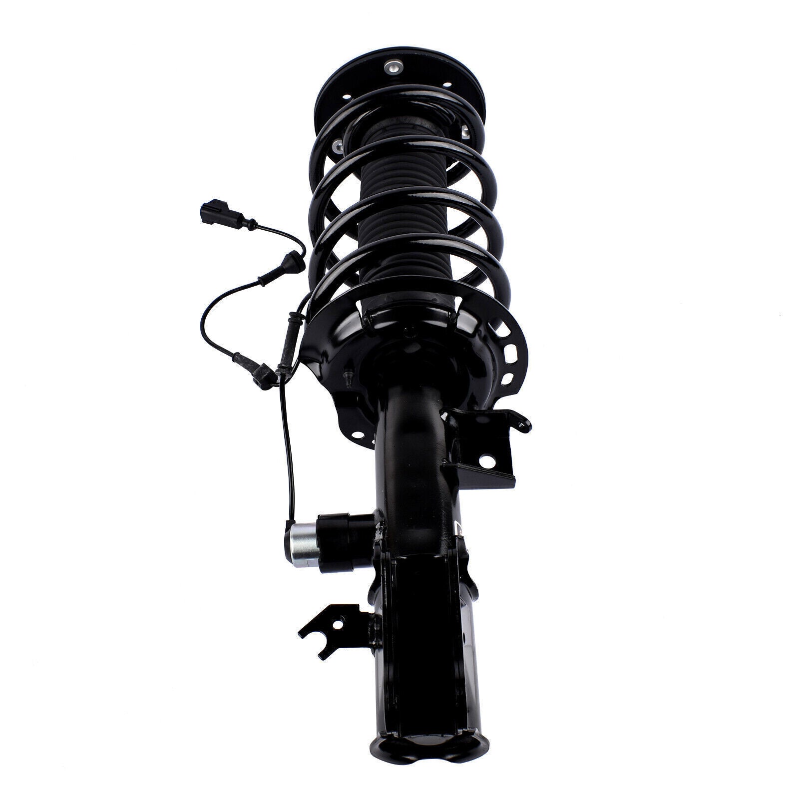 A pair of front shock absorber strut assemblies with electric adjustment suitable for Jaguar XJ X351 XJR XJR575 2010-2019