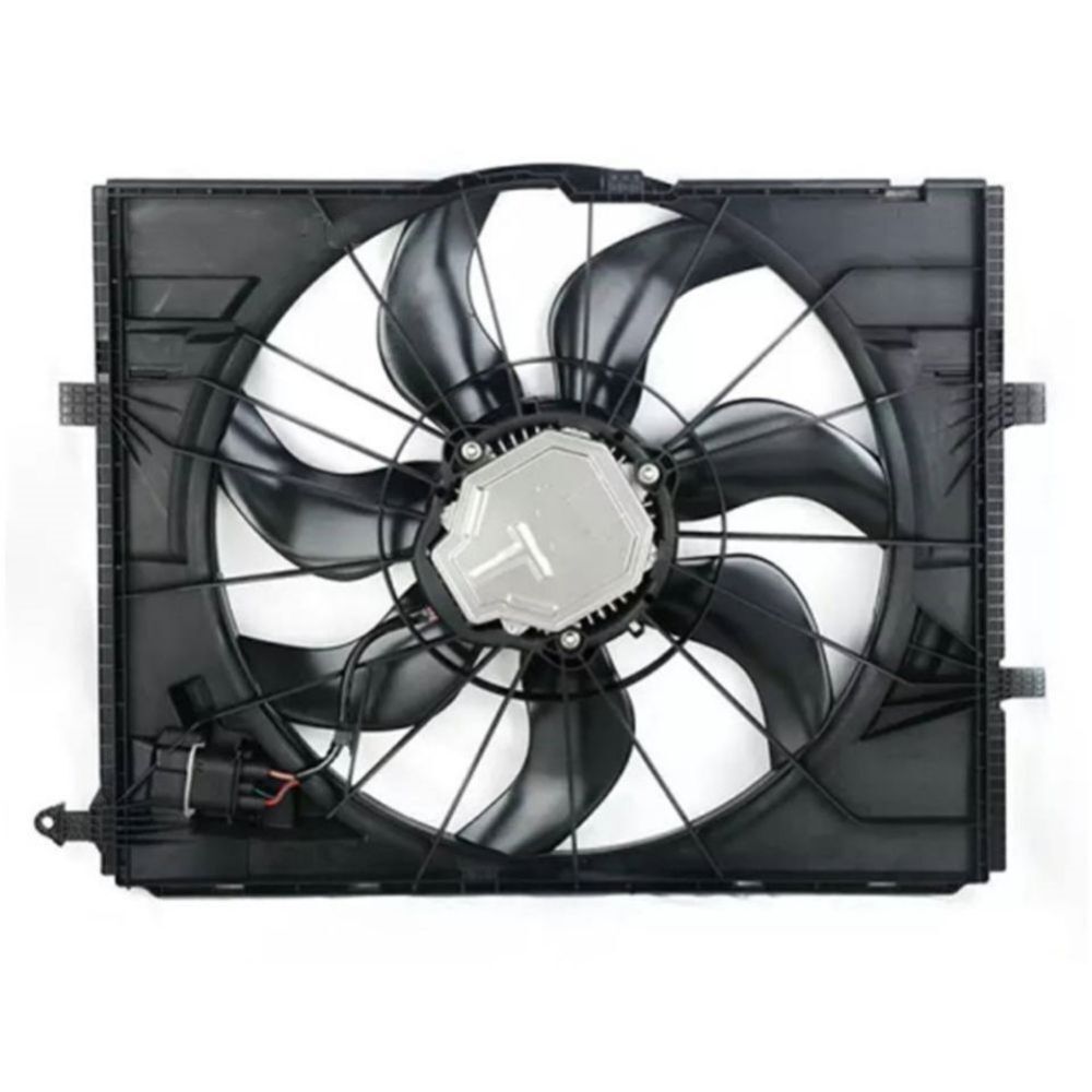 Engine Radiator Cooling Fan w/ Shroud Assembly for Mercedes-Benz W213 E300 E400