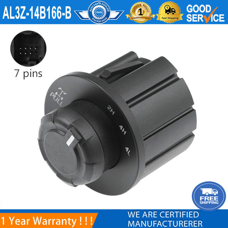 4x4 Control E-Locker Cover Switch Knob for Ford F-150 2009-14 AL3Z-14B166-BA