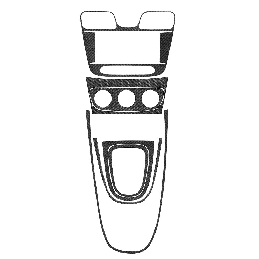 Carbon Fiber Automatic Gear Center Control Cover Trim for Chrysler 200 2011-2014