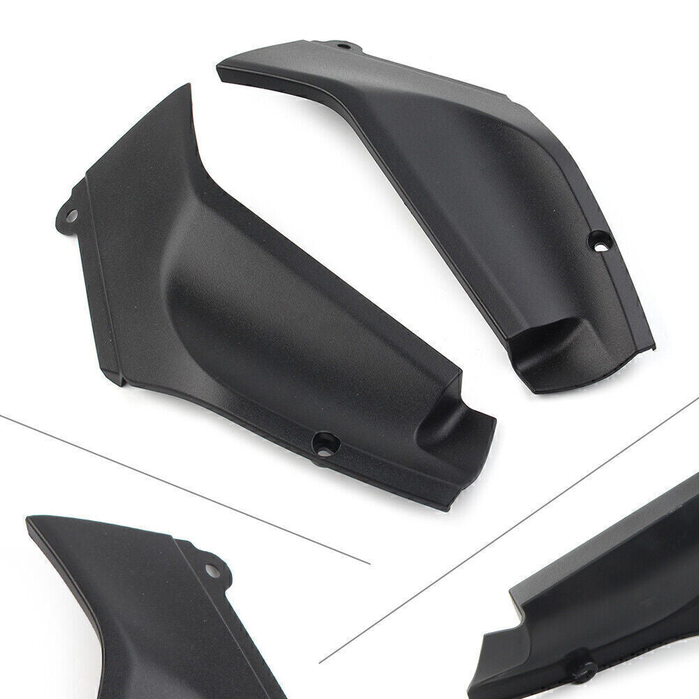 Black Gas Tank Side Cover Fairing Panel Left  Right for YAMAHA YZF R1 1998-2001