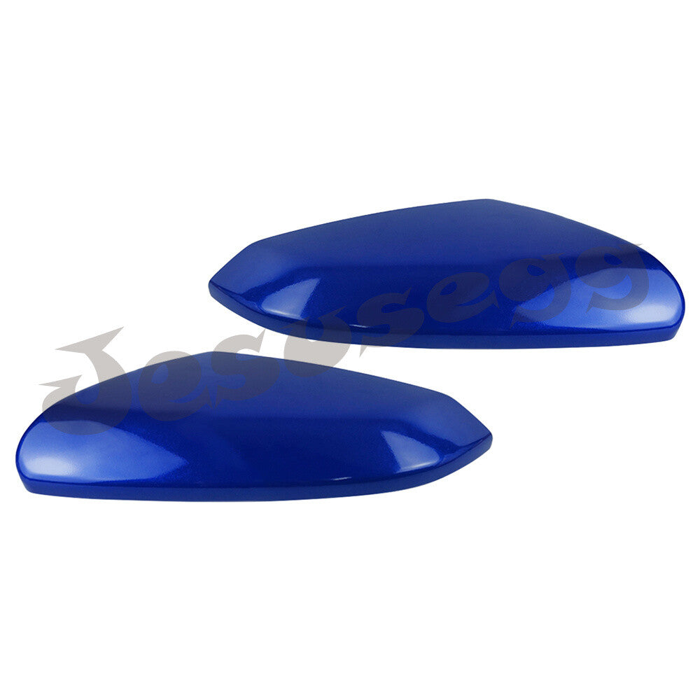 2x Mirror Cap Replacement Front RHLH for Honda for Civic 2016 2018 2019 2020 Blue