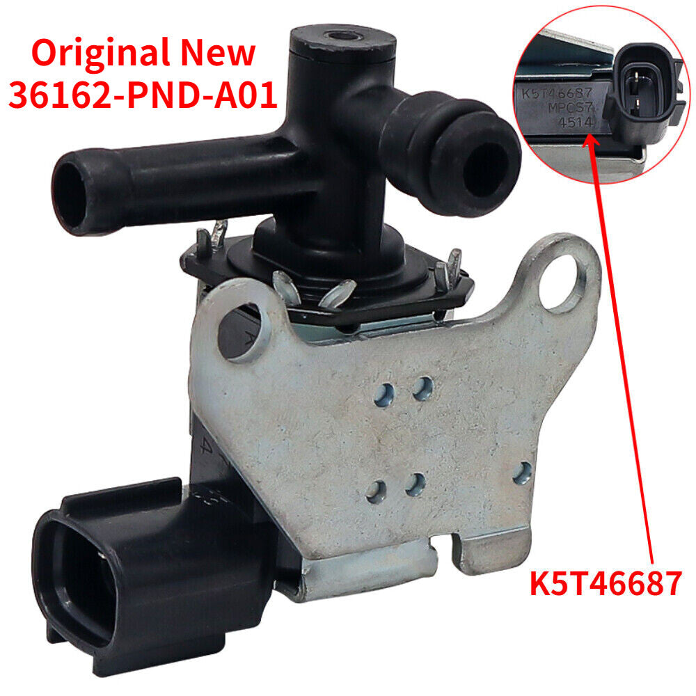K5T46687 36162-PND-A01 Steam Tank Purification Valve Solenoid Valve Suitable for Acura RSX 05-06