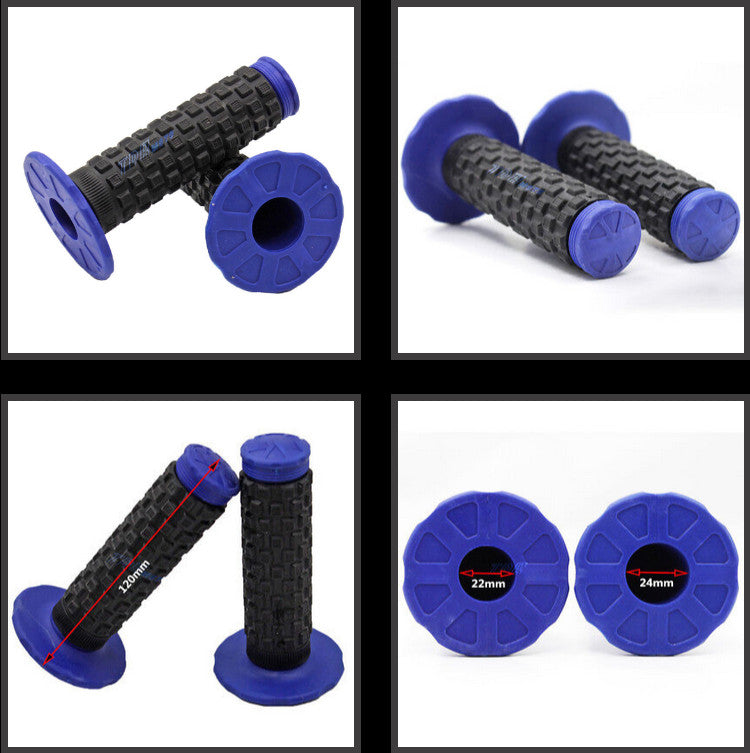 Hand Grips Off-road motorcycle Dirt/Pit Quad Bike ATV Handle bars 22mm 7/8 Soft