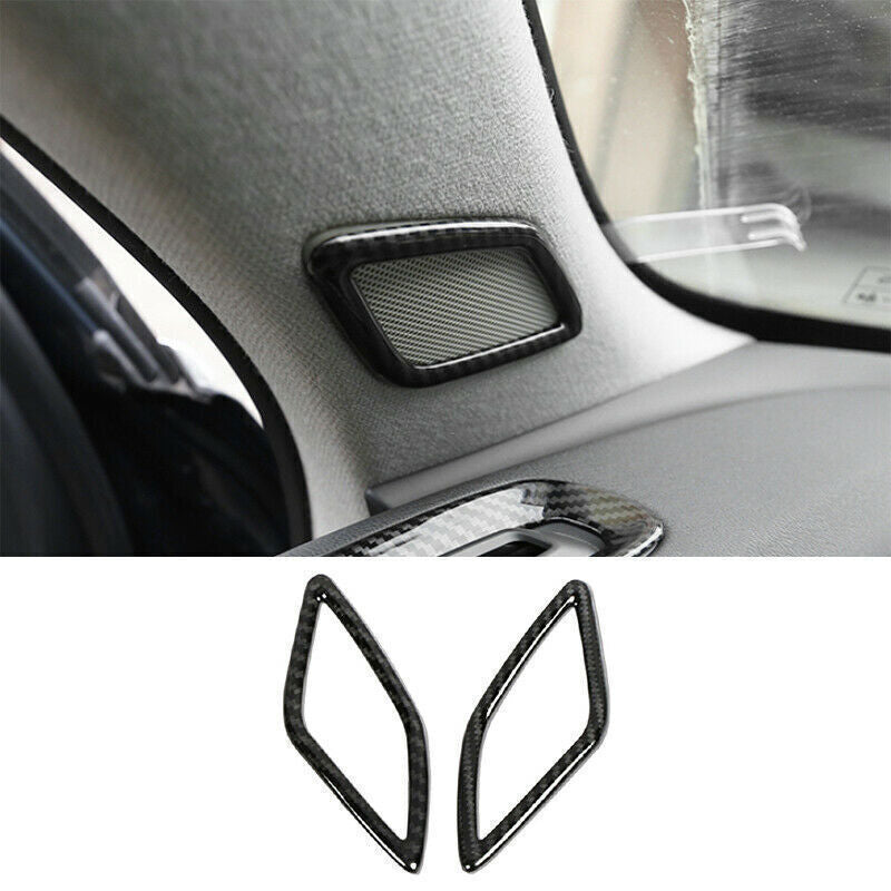 for Volvo XC40 2018-2022 A Pillar Car Inner Door Speaker Panel Frame Cover Trim