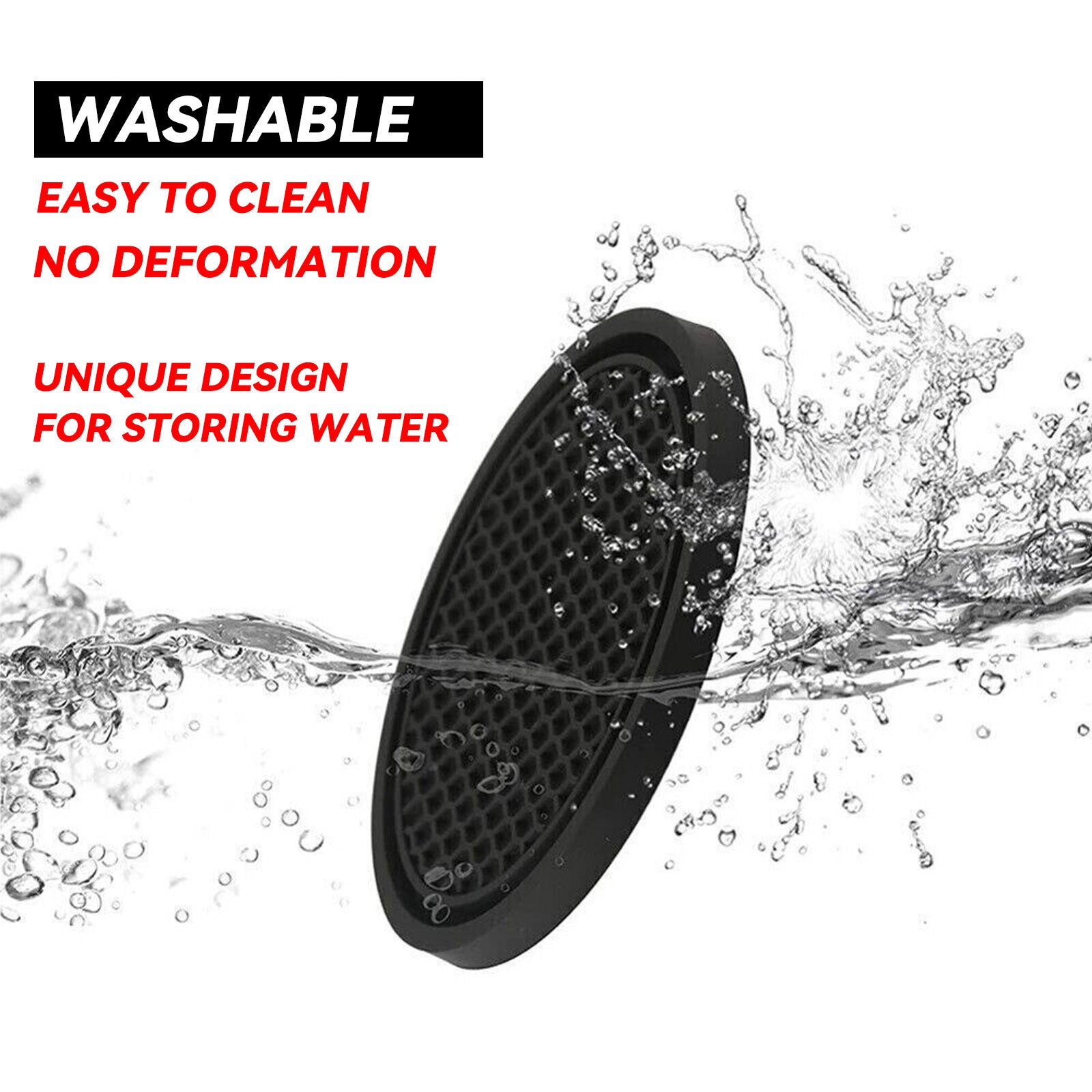 Car Cup Holder Anti Slip Insert Insert Coaster Auto Parts Universal
