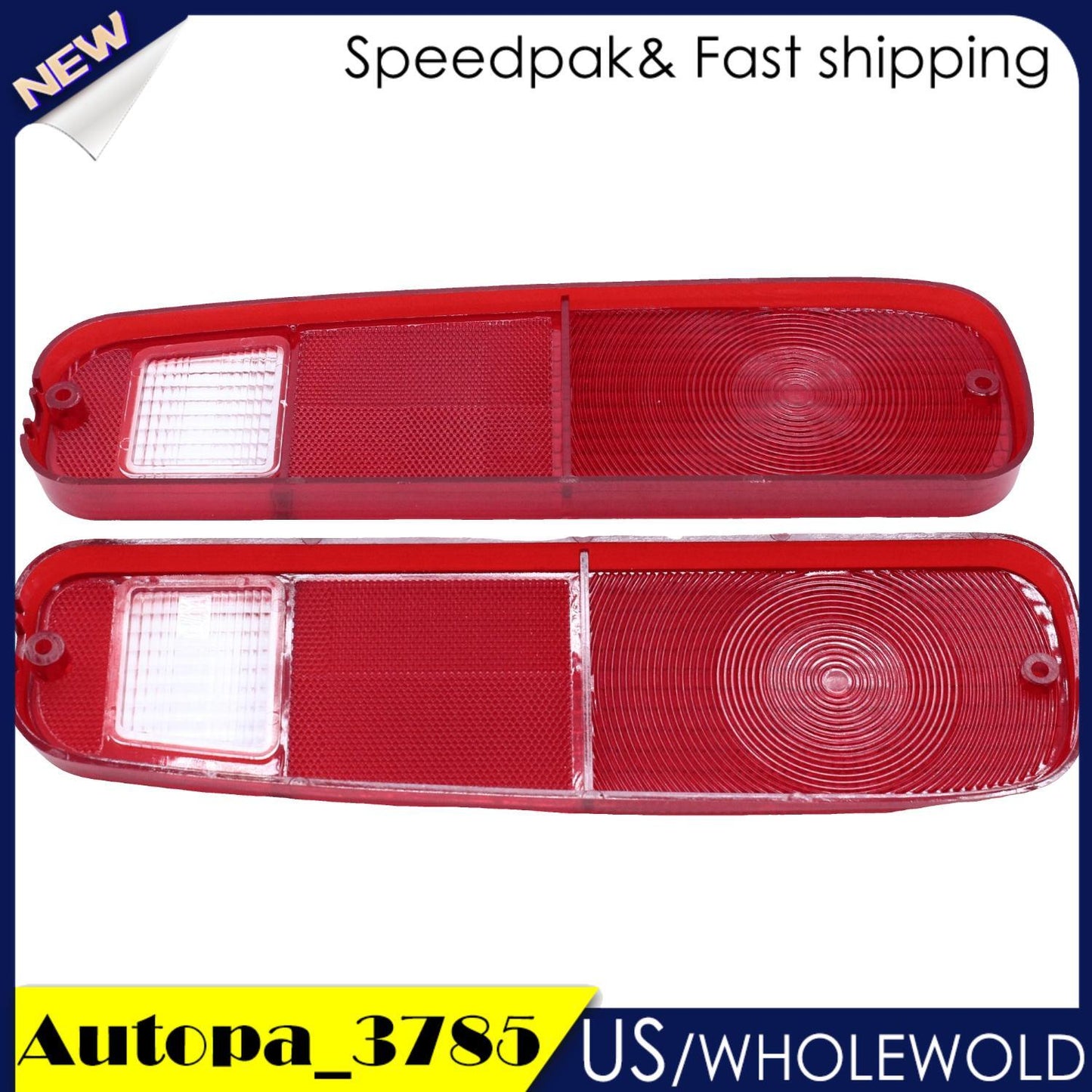 Tail Light Set For 1973 74-79 for Ford Truck 1978-79 Bronco Econoline Vans 1975-91