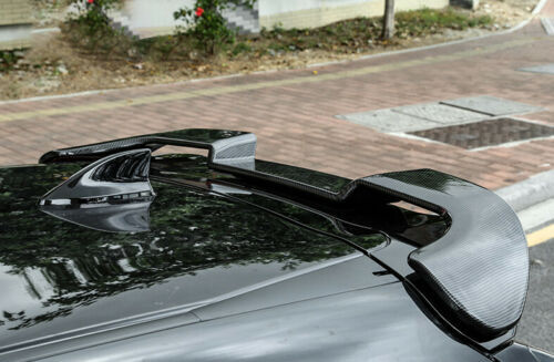 Sport Style Rear Trunk Spoiler Roof Trim Carbon Fiber for Honda CR-V 2017-2022