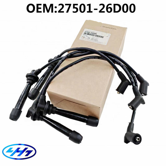 27501-26D00 NEW Spark Plug Cable Set for Hyundai Accent 1995-2005