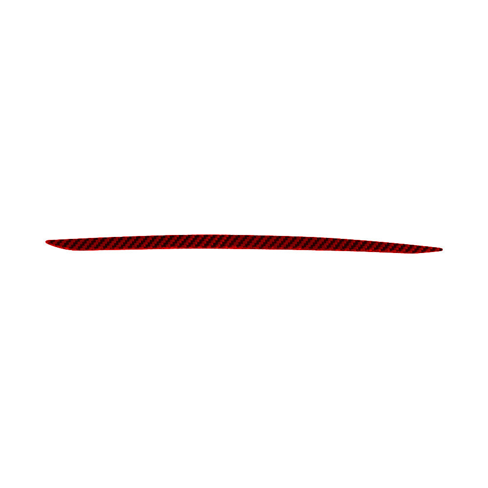 Red Carbon Fiber Speedometer Above Strip Cover Trim for Ford Explorer 2020-2023