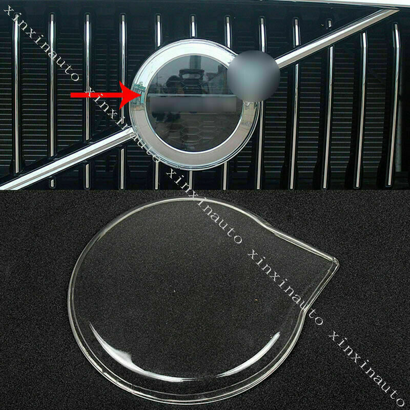 for Volvo S60 2019-2023 Front Bumper Grille Molding Trim Badge Cover Transparent