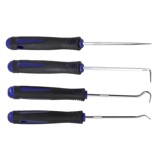 Heavy-duty 4-piece hook and pick-and-place kit for automotive oil seals or gaskets.