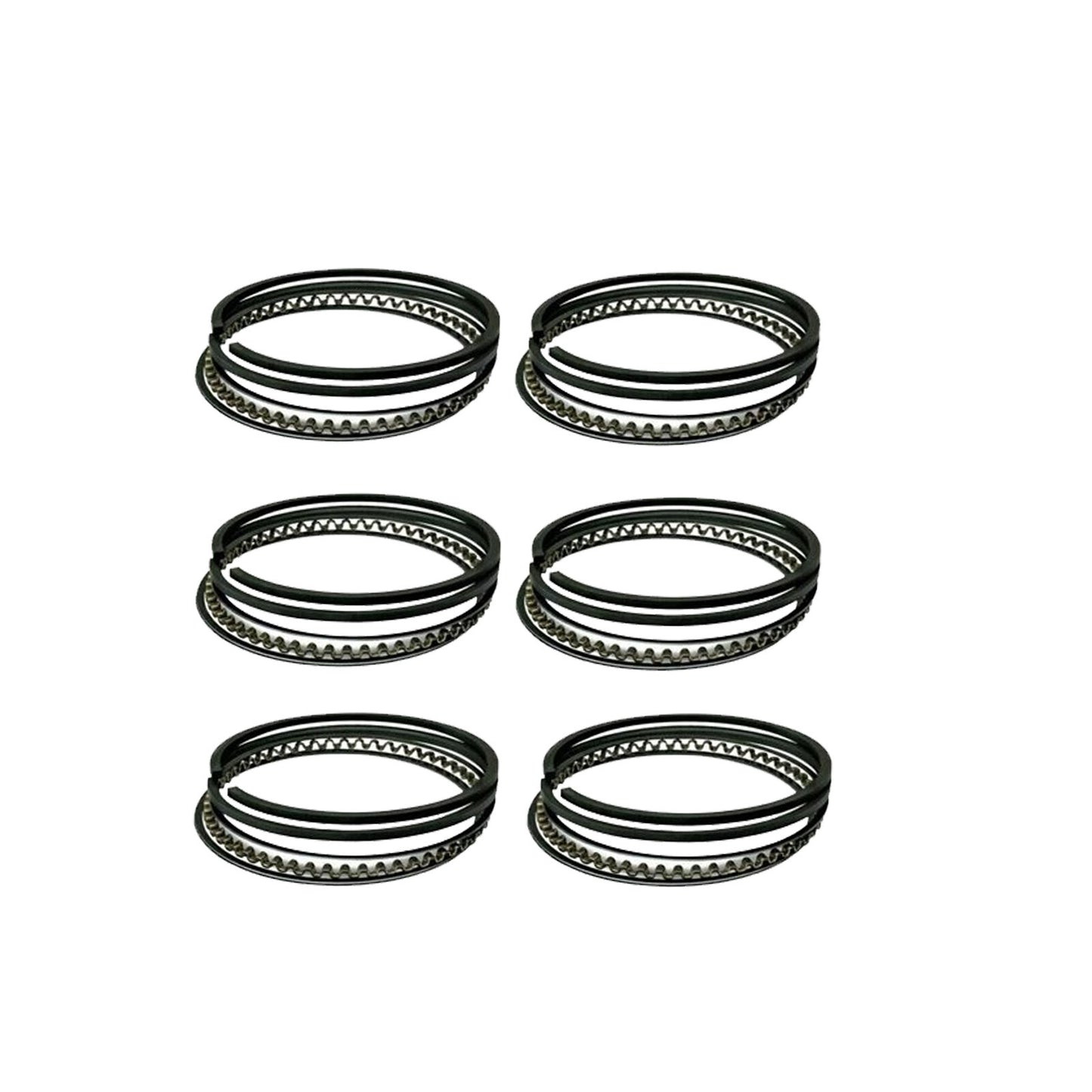 Pistol ring set for Maserati Ghibli for Levante Quattroporte 3.0L TT V6 engine F160