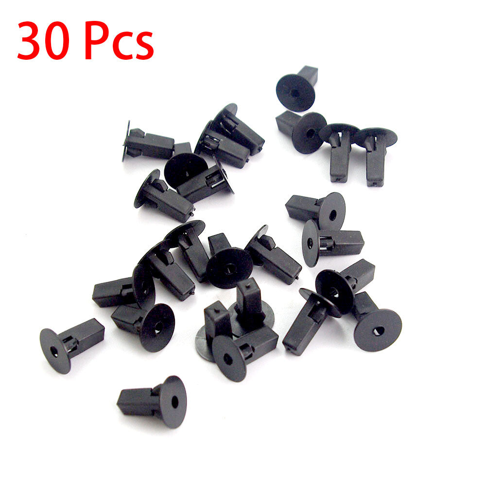 30pcs Nylon Nut Fender Liner Screw Grommets for Toyota for Lexus 8mm x 8mm Hole Size