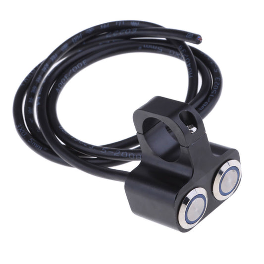 25mm Motorcycle Handlebar Headlight Spot Light Switch With Dual Indicator F