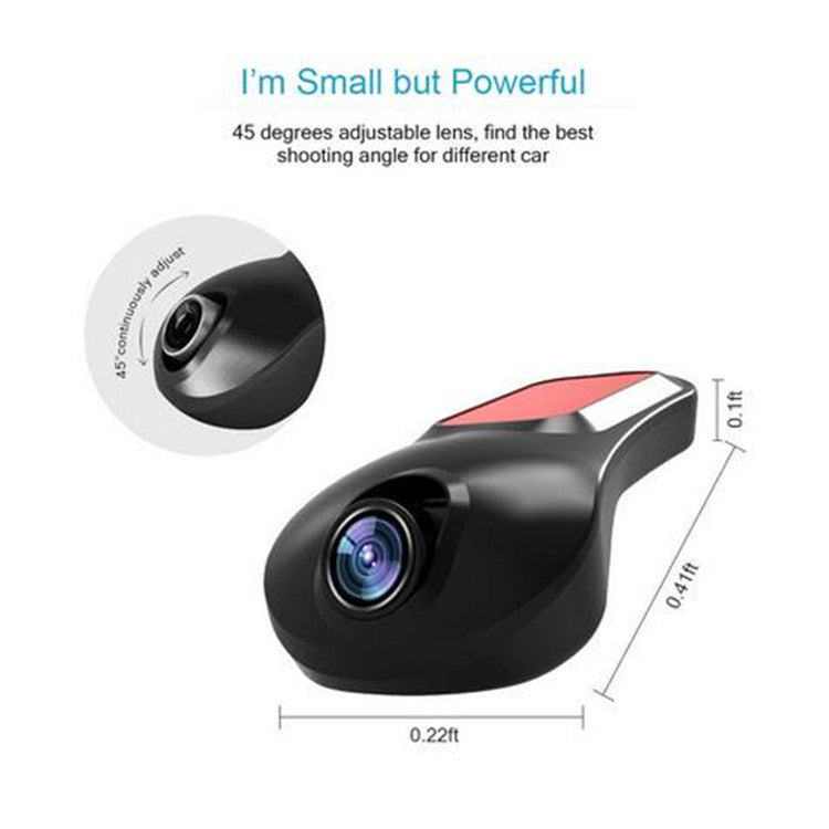 Car Wireless Wifi Hidden HD 1080P Camera DVR Video Recorder Camcorder Tachograph