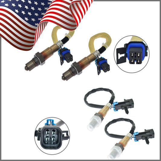 4PCS Oxygen O2 Sensor o2 12 For 2011 for Cadillac CTS V6 3.6L Upstream Downstream