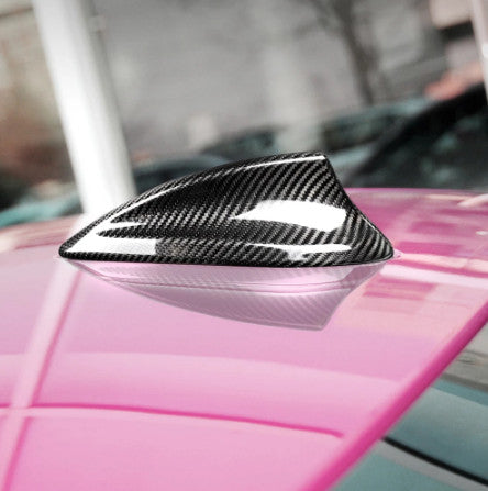 for BMW x1 x3 x4 x5 x6 x5m x6m Real Carbon Fiber Shark Fin Antenna Cover Cap