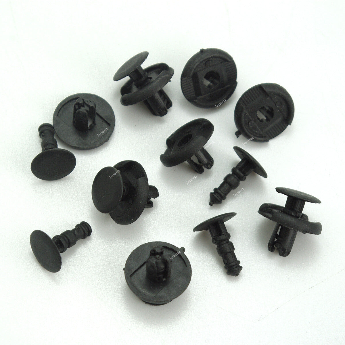 20Pcs Fender Liner Fastener Rivet Push Clips Retainer 7mm Hole Dia for Toyota