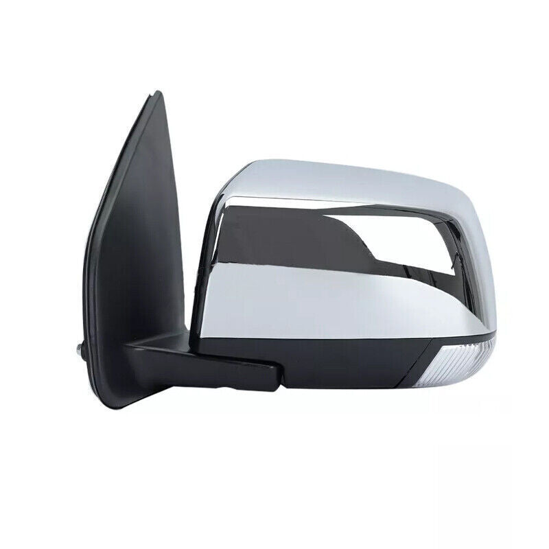 The left-side door wing mirror is electrically folding and is compatible with 2012-2018 for ISUZU D-MAX models.