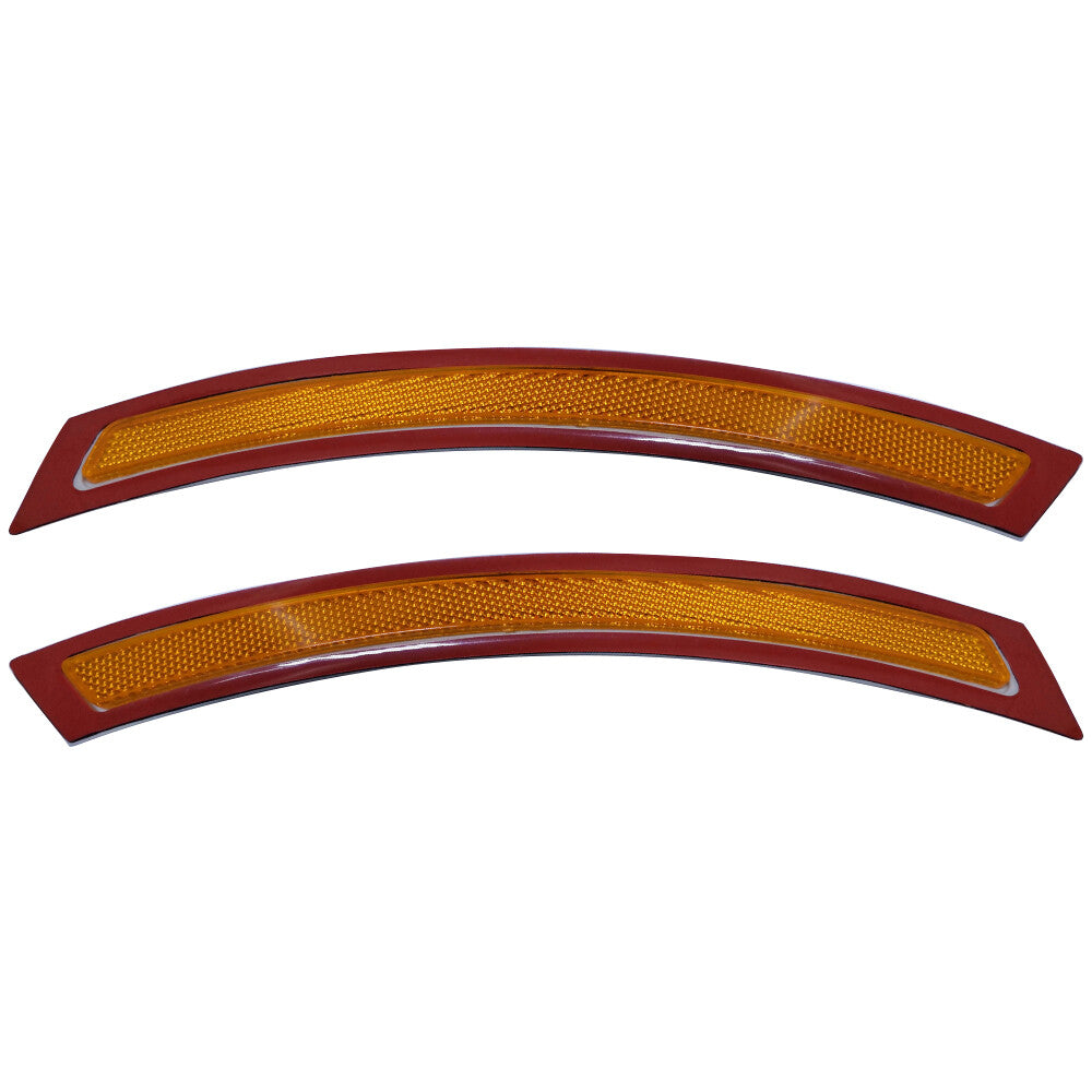 63147290093 2X Front Bumper Reflector Left  Right Side for BMW F15 F85 X5