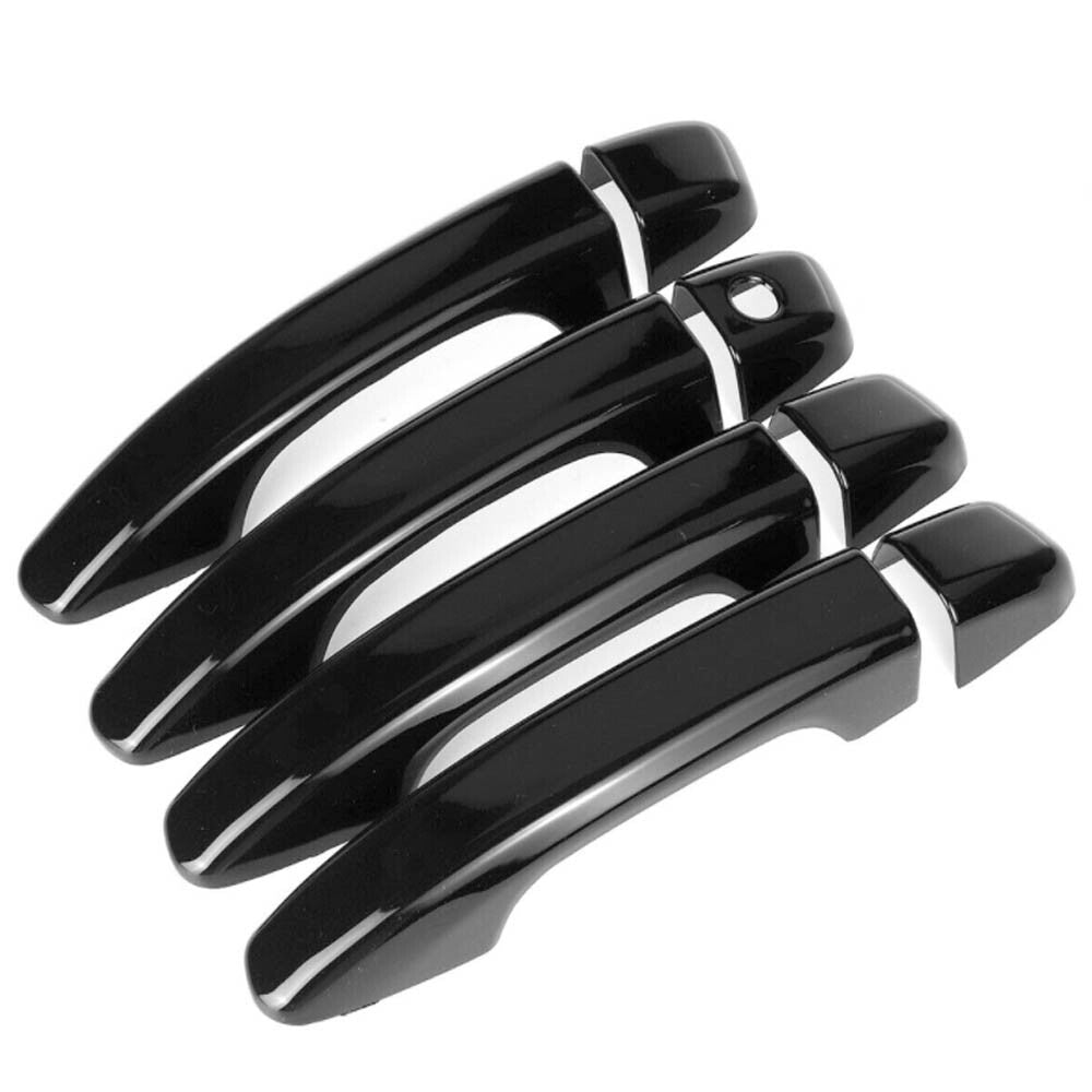Gloss Black Style Exterior Door Handle Cover Trim Fits for Honda Accord 2018-2022