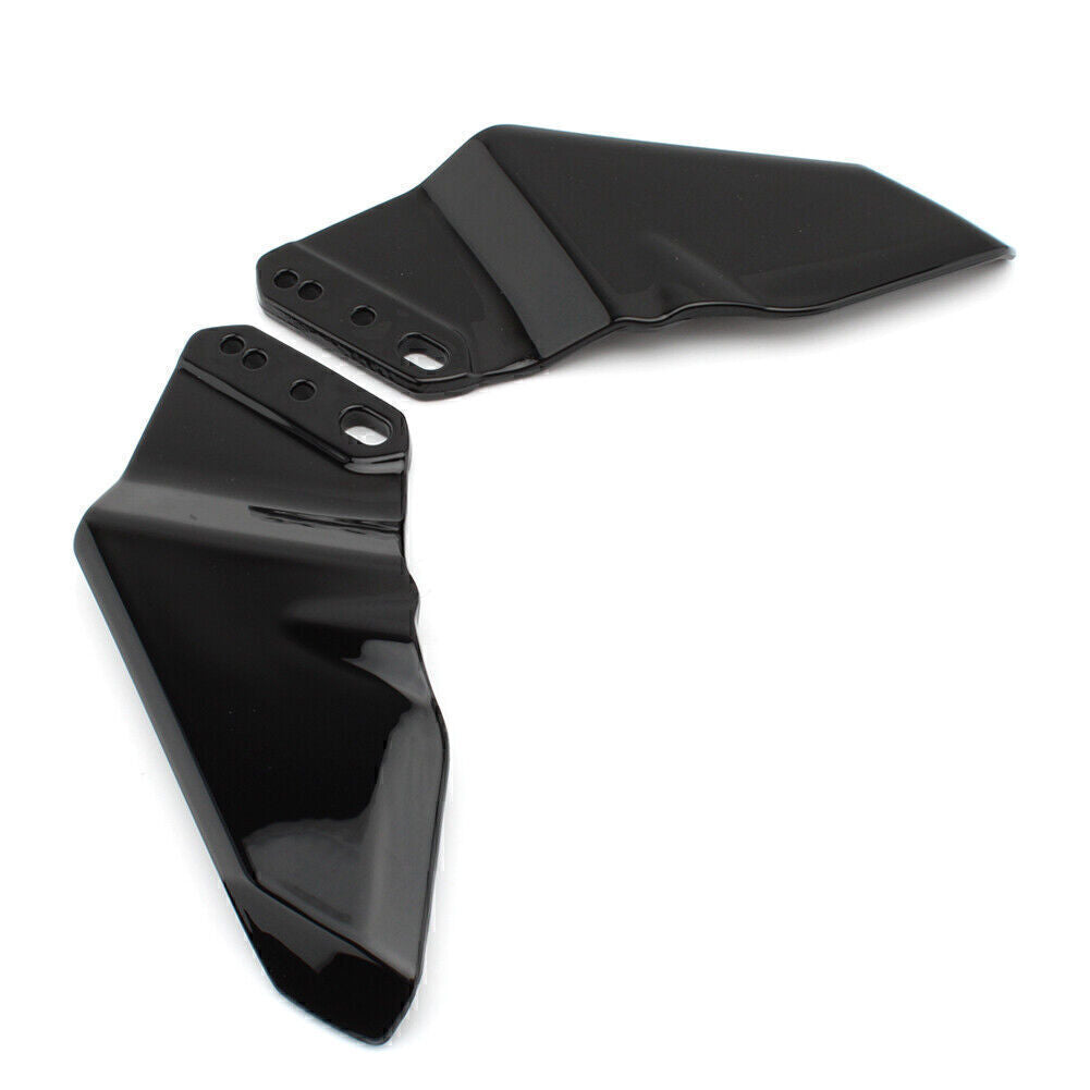 Wing Kit Spoiler for Honda for for Suzuki for BMW Universal Vivid Black 2PCS