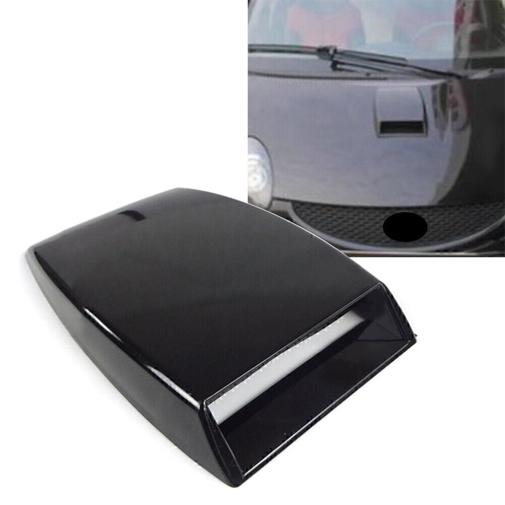 Roof Decorative Air Flow Intake Hood Scoop Vent Bonnet Cover Car Universal