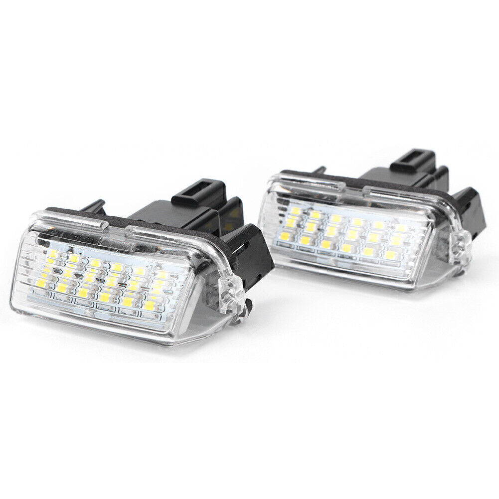 White LED License Plate Light Fit for Toyota Yaris (2012-) for Camry (2013-)
