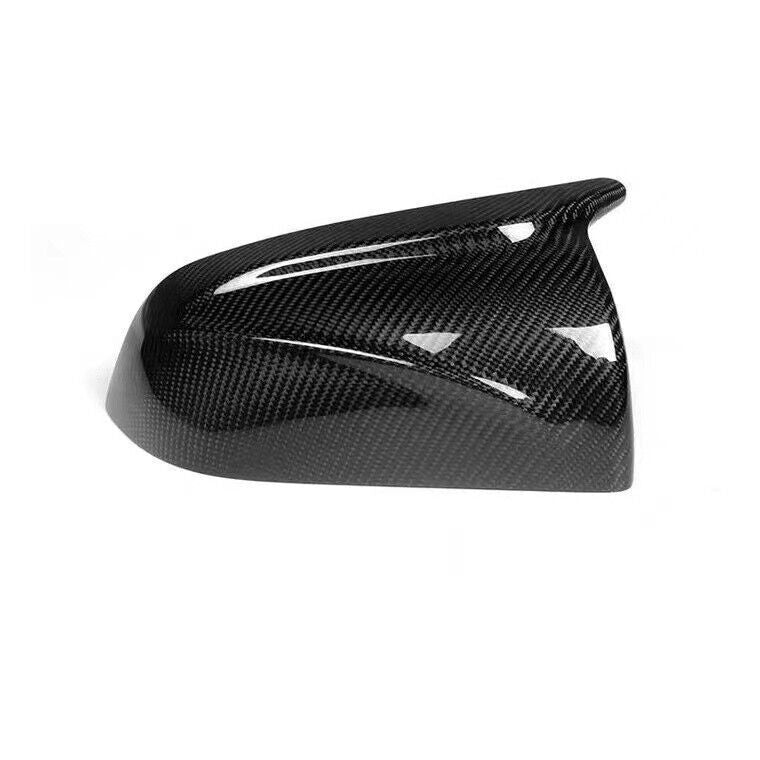 Carbon Fiber Side Mirror Cover Cap Replacement for Tesla Model 3 M Style 2017-23