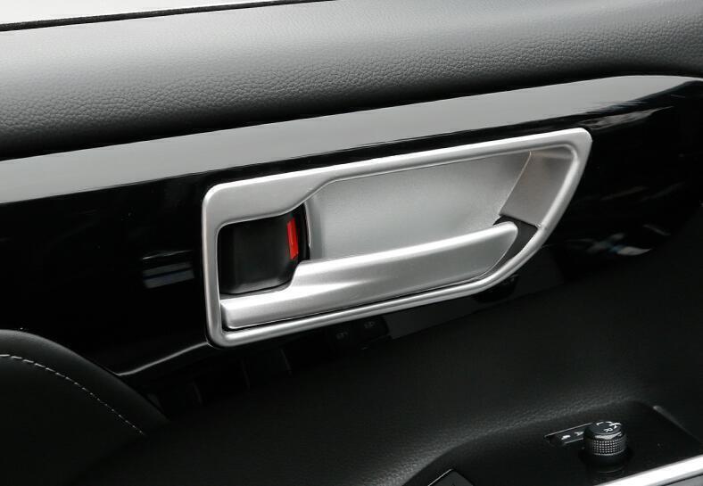 for Toyota Highlander 2020-2024 ABS Matte Silver Inner Door Handle Frame Trim 4X