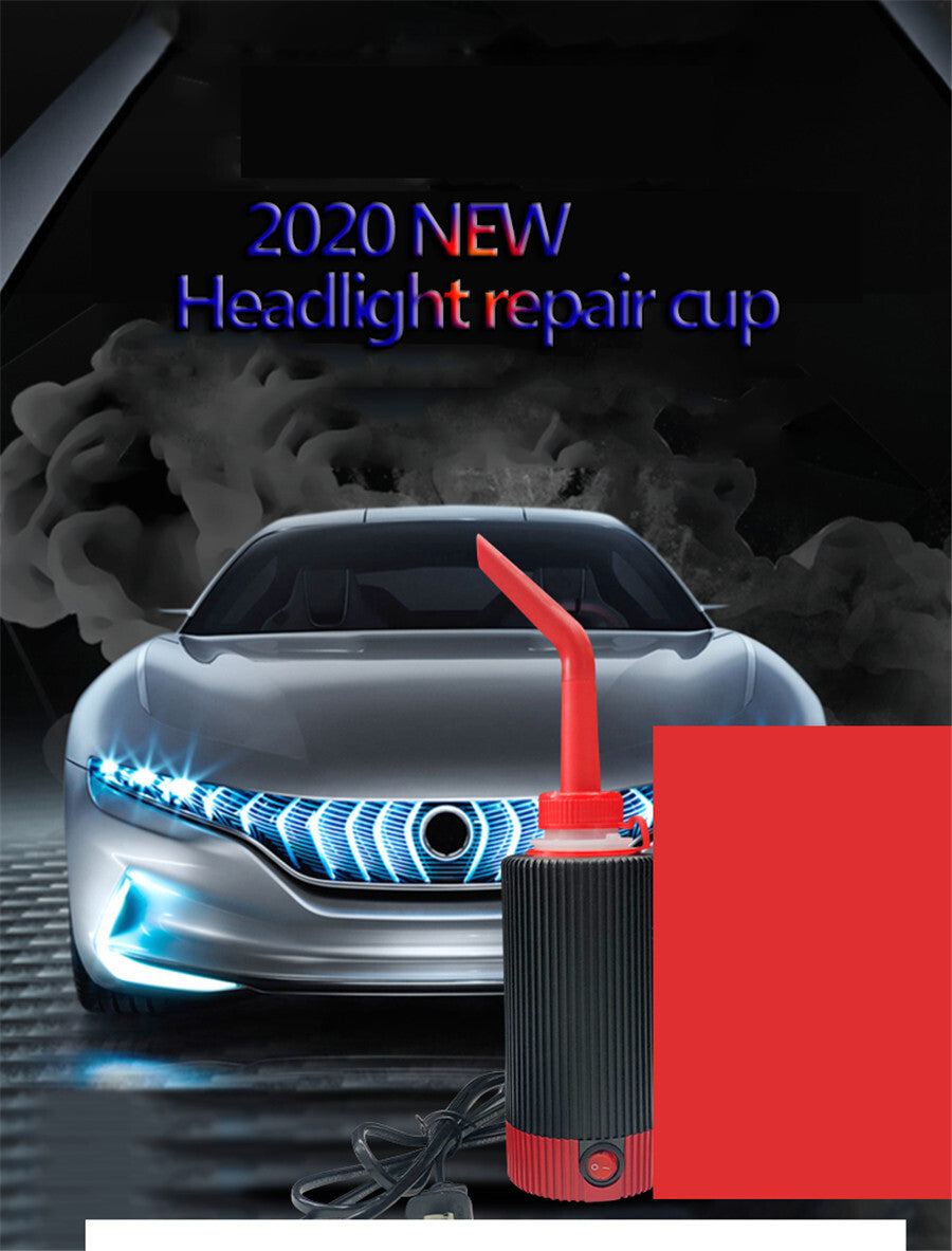 200ML Car Truck Headlight Lens Restoration Kit Headlamp Refurbished Atomized Cup