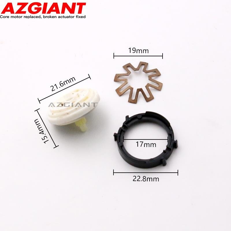 Car side mirror adjustment motor gear kit for Ford Fiesta MK VI 2008 - 2015