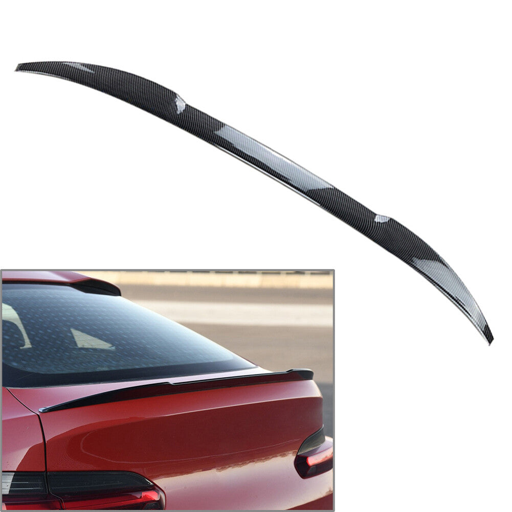 for BMW X4 G02 Xdrive25i/28i/30i/35i M40i 2018-2021 Rear Trunk Spoiler Lip Wing