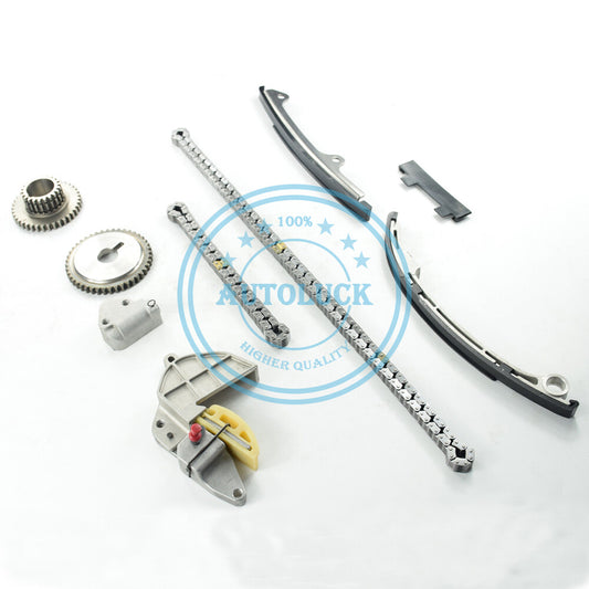 9PCS Engine Timing Chain Kit For QR20DE 2.0L QR25DE 2.5L for NISSAN TRAIL