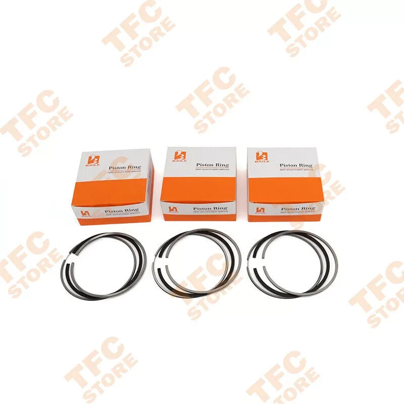 New 3 Set Piston Ring STD For Kubota D902-N D902 Engine 72mm1.5HK+1.5+2