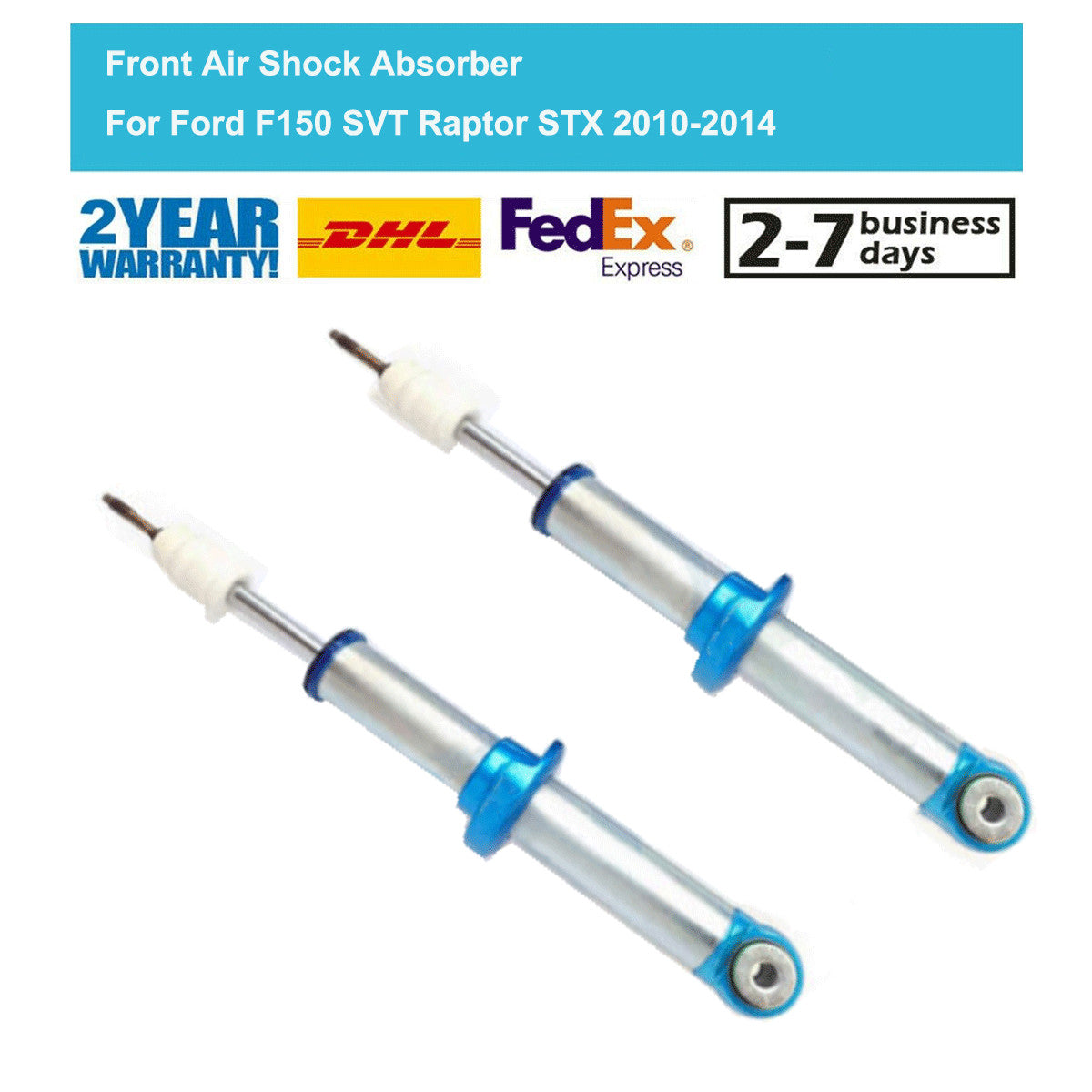 Pair Front Shock Absorber Struts for Ford F150 SVT 2010-2014 BL3Z18124H