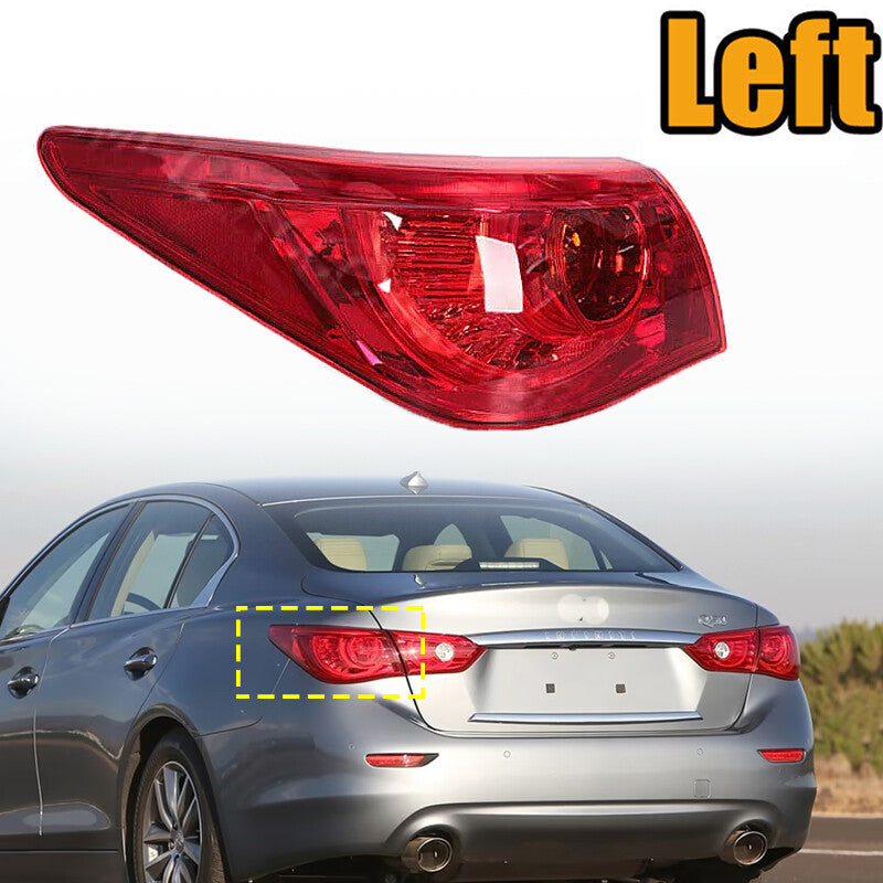 For 2014-2017 for Infiniti Q50/Q50s Left Rear Tail Light Outer Lamp Driver Side