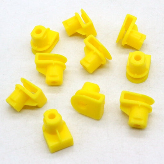 15-piece pack of front and rear bumper nuts and fog light nut clips for Land Rover LR045194
