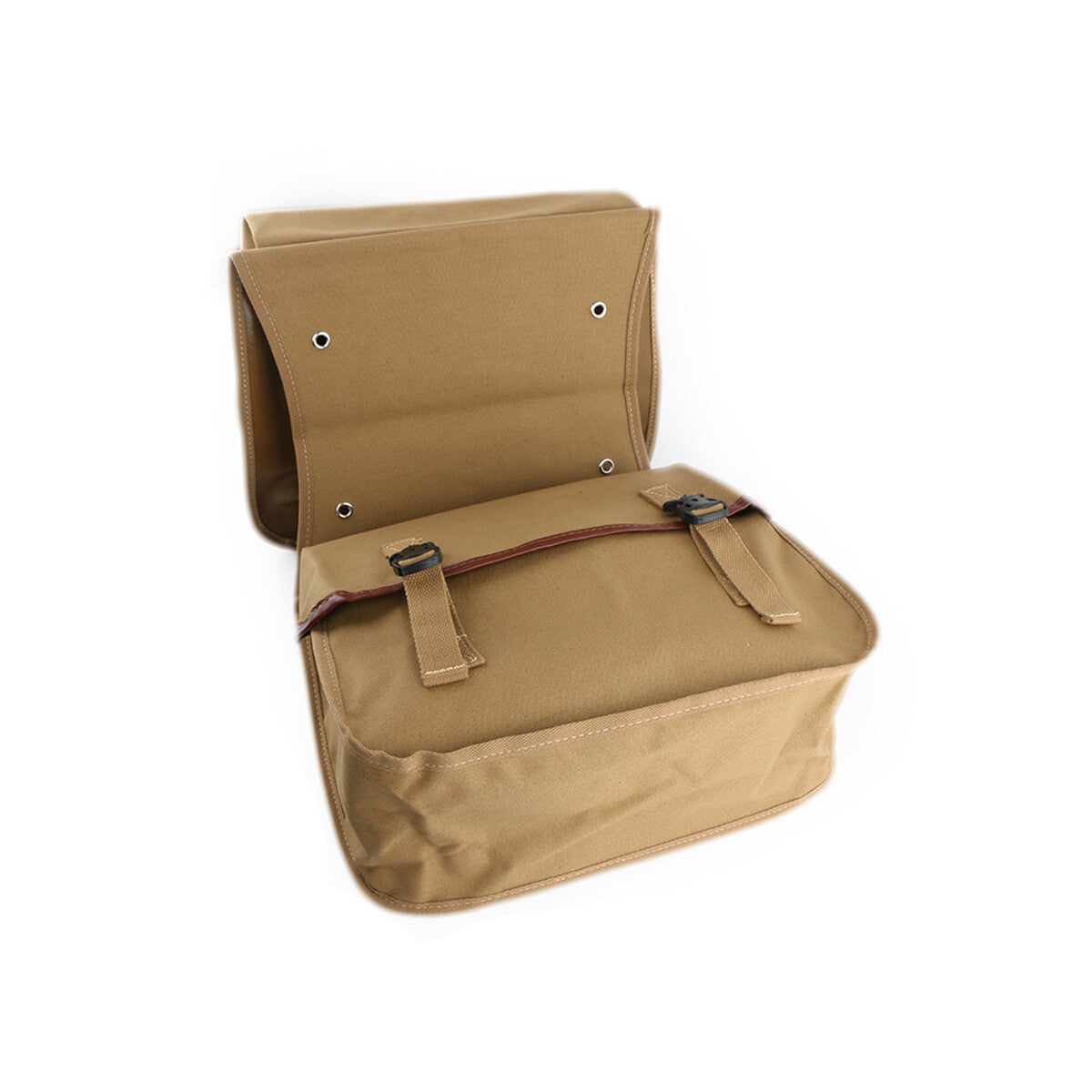 Motorcycle Retro Bag, Saddle Bag, Panniers Canvas Bag, 2-Pack Storage Box