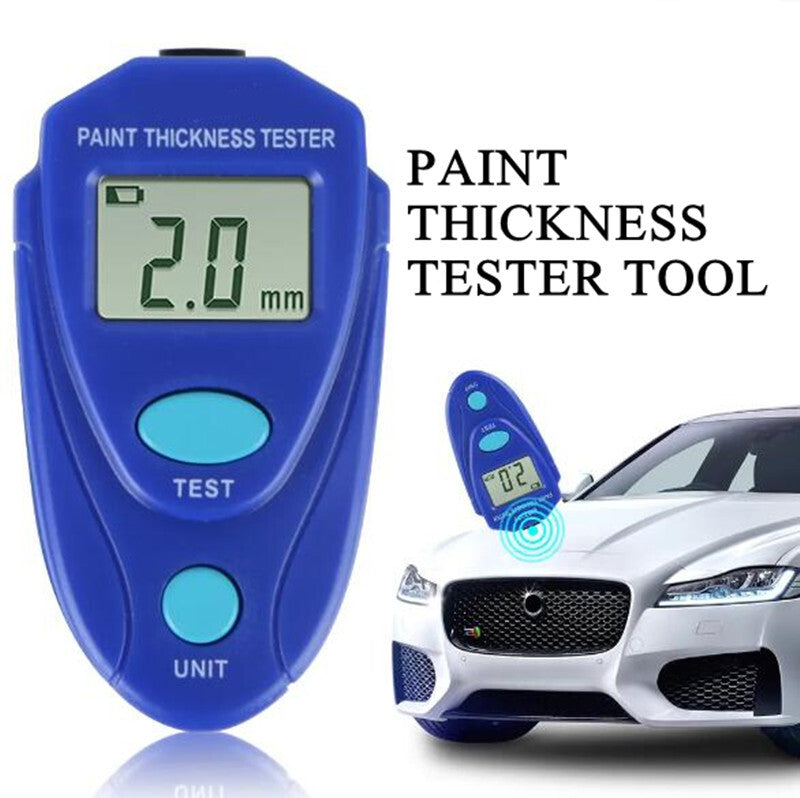 Digital Automobile Thickness Gauge Car Paint Coating Tester Meter LCD Display