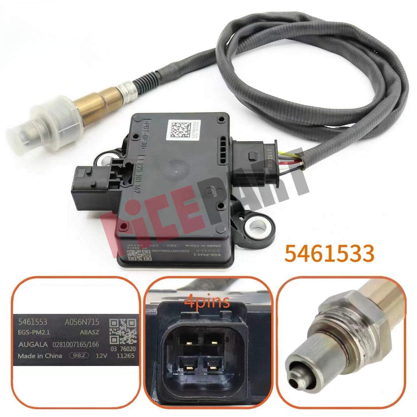 Compatible particulate matter sensor 5461552 4384376 4359574 5461553 A0111531328