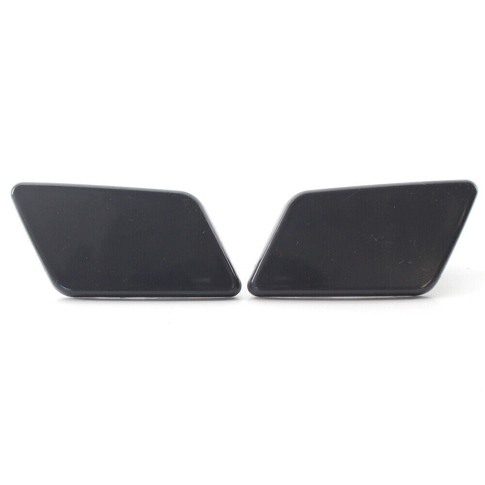 Pair Front Bumper Headlight Washer Spray Nozzle Cover Cap 09-12 for BMW X1 E84